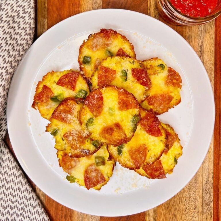 Crispy Cauliflower Pizza Bites
